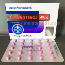 Balkan Pharma Clenbuterol 40mcg 50 Tablet (Yeni Seri)