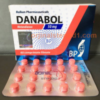 Balkan Pharma Danabol 50mg 60 Tablet (Yeni Seri)