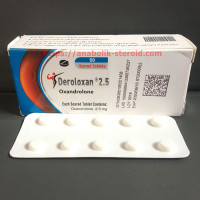 İran Oxandrolon 2.5mg 50 Tablet