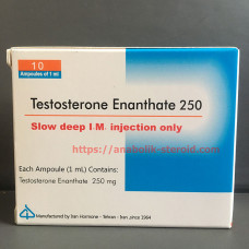 İran Testosterone Enanthate 250mg 10 Ampul